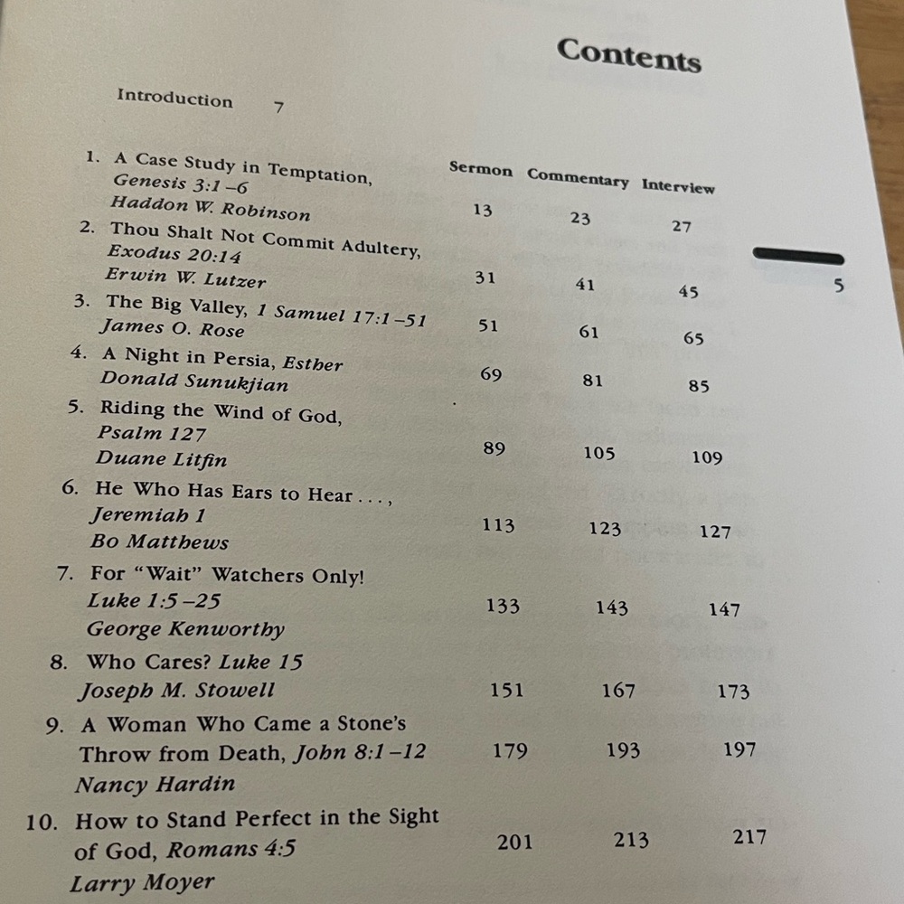 Biblical Sermons by Haddon W. Robinson - Hardcover Edition